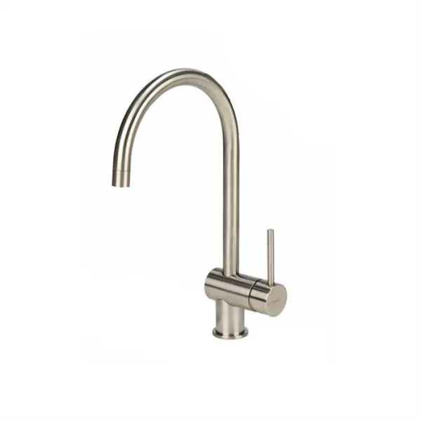 Cassøe Newform XT kitchen tap - Brushed chrome