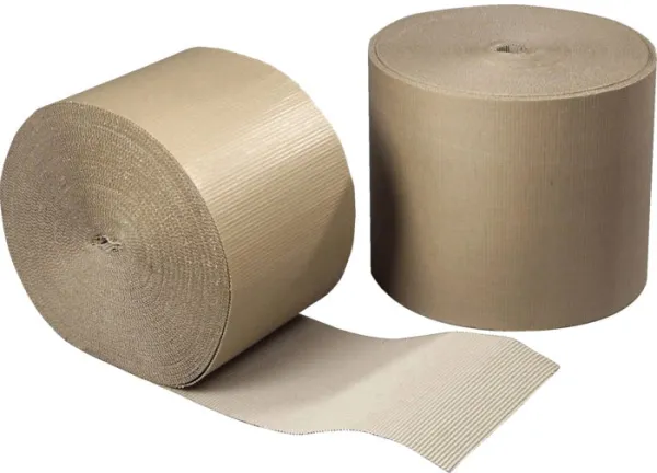 Corrugated cardboard 150cmx70m brown