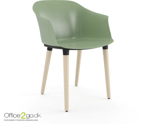 Polytone C chair - Ash legs