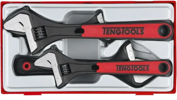 Teng Tools adjustable spanner set TTADJ04 with 4 pieces