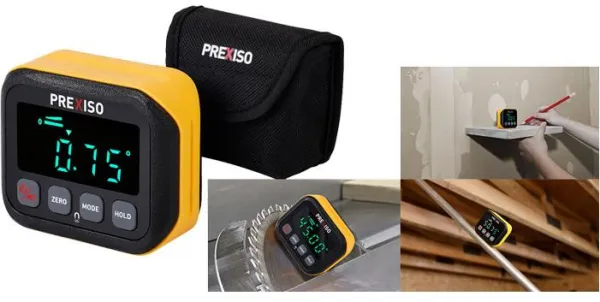 Prexiso Magnetic Digital Angle Gauge PAG90B